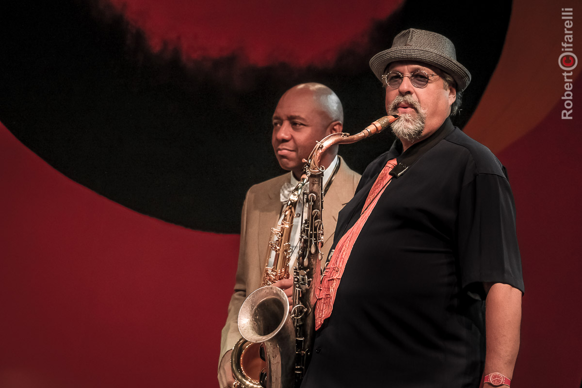 Branford Marsalis & Joe Lovano - 60th Monterey Jazz Festival, 2017