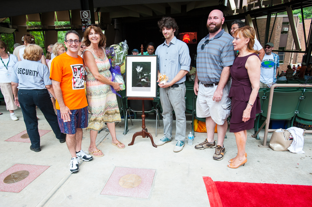 Dave brubeck's star walk of fame tribute at the saratoga jazz festival 2013