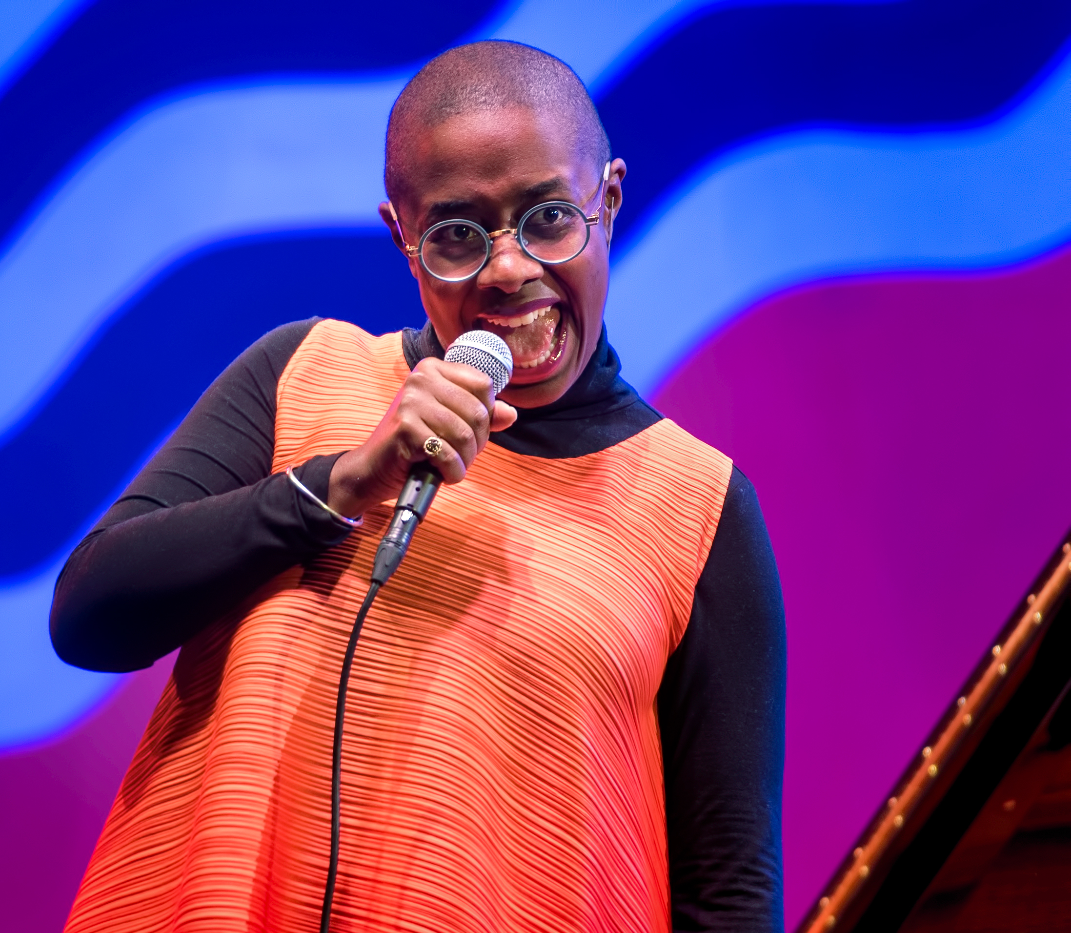 Cécile McLorin Salvant with MJF on Tour 60th Anniversary Edition at the Monterey Jazz Festival 2018