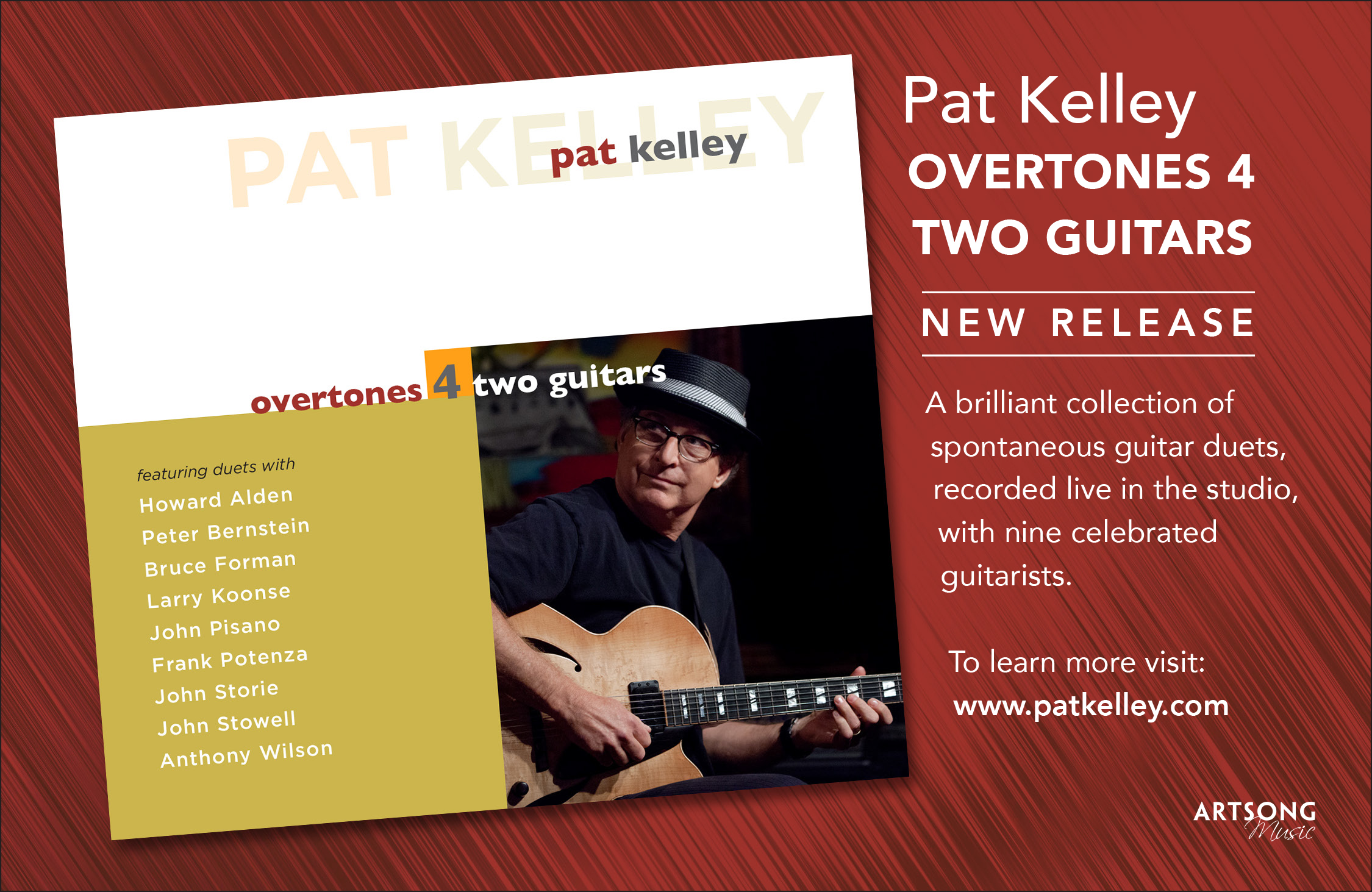 Pat Kelley with Nine Great Guitarists