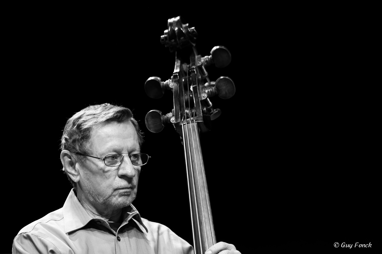 Georges Mraz 2014 — jazz photo by Guy Fonck | All About Jazz