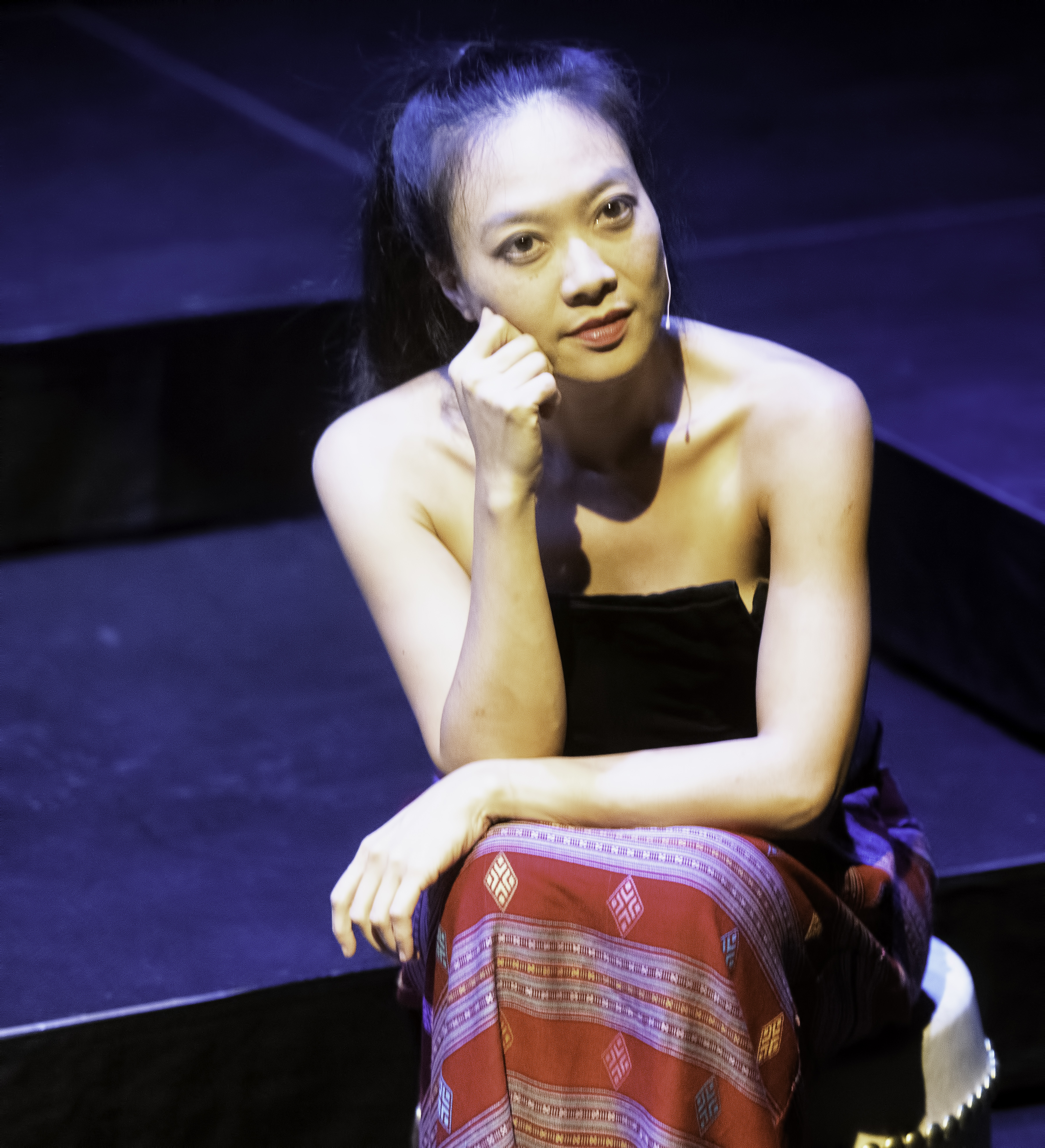 Jen Shyu performing Nine Doors at the Guelph Jazz Festival 2019