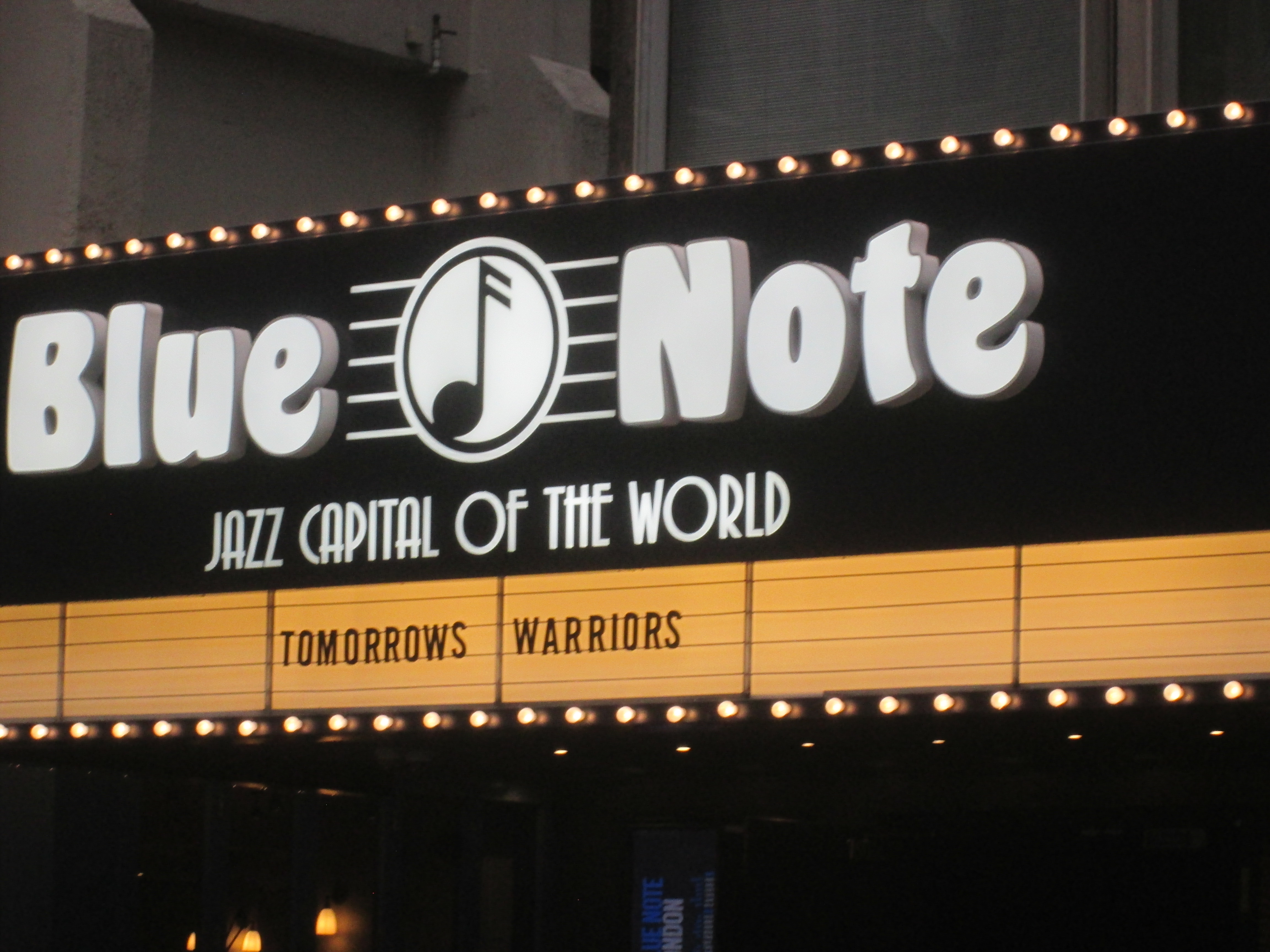Blue Note London marquee — jazz photo by Mike Raggett | All About Jazz