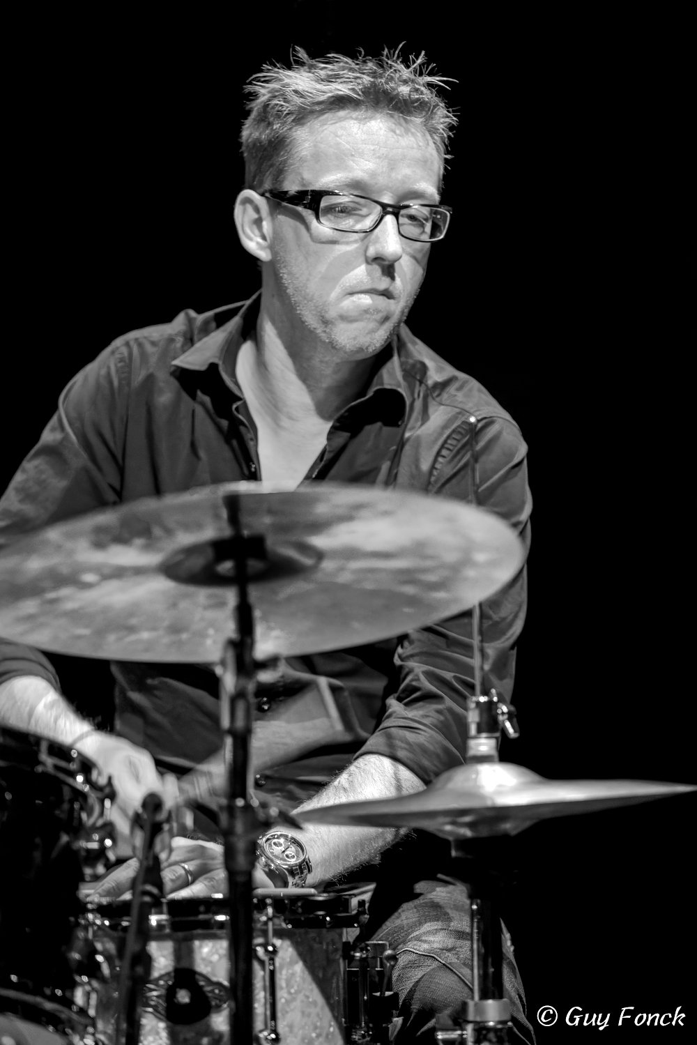 Morten Lund 2011 — jazz photo by Guy Fonck | All About Jazz