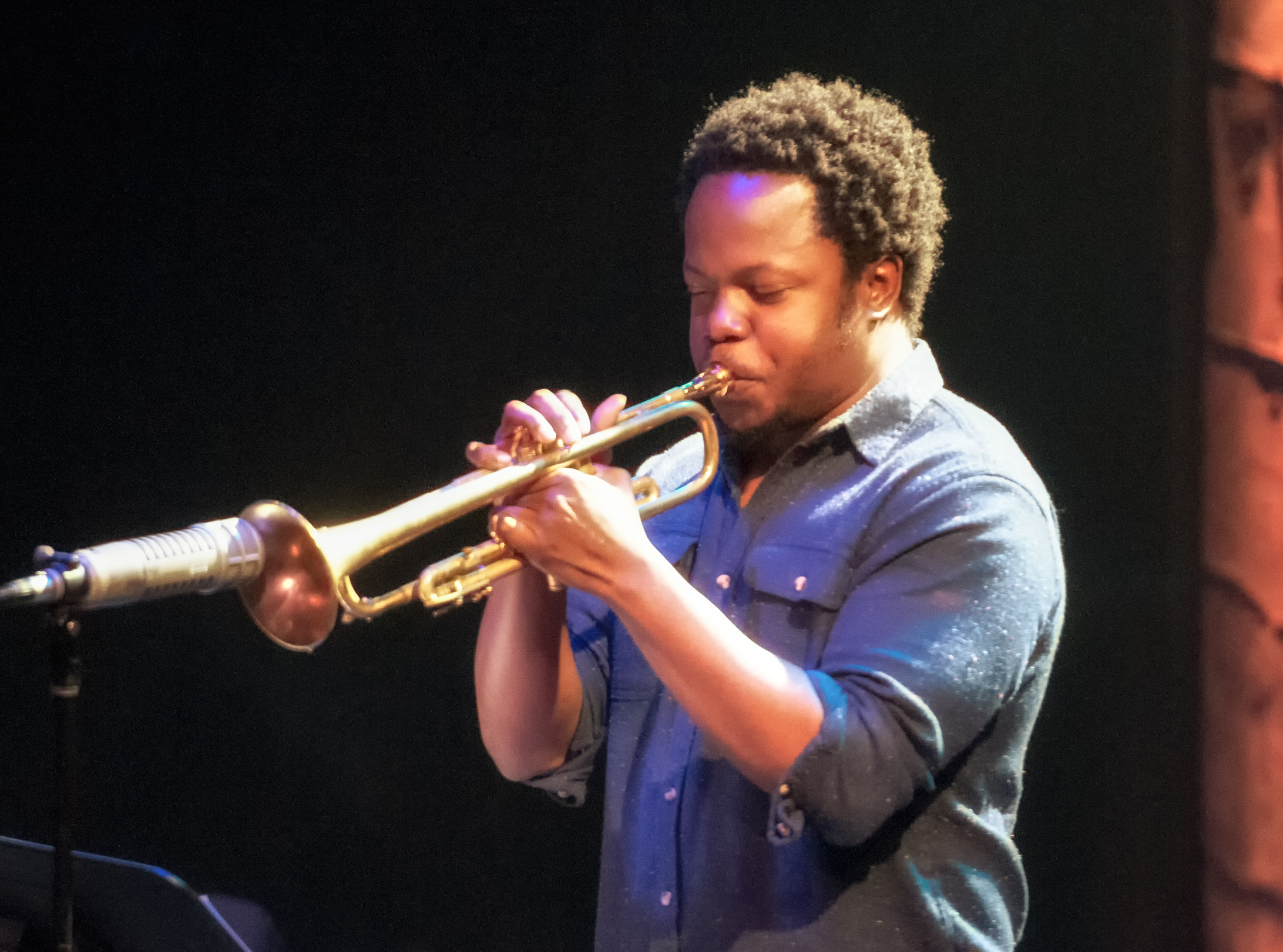 Ambrose Akinmusire at the Montreal International Jazz Festival 2014