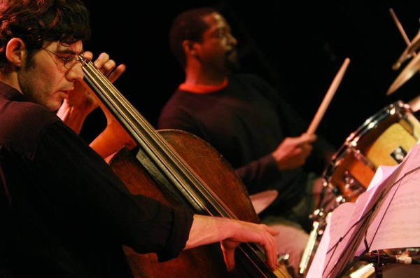 Patrice Moret and Gerald Cleaver with "Parallels" at the Amr Jazz Festival, Alhambra, Geneva, Switzerland, April 2006