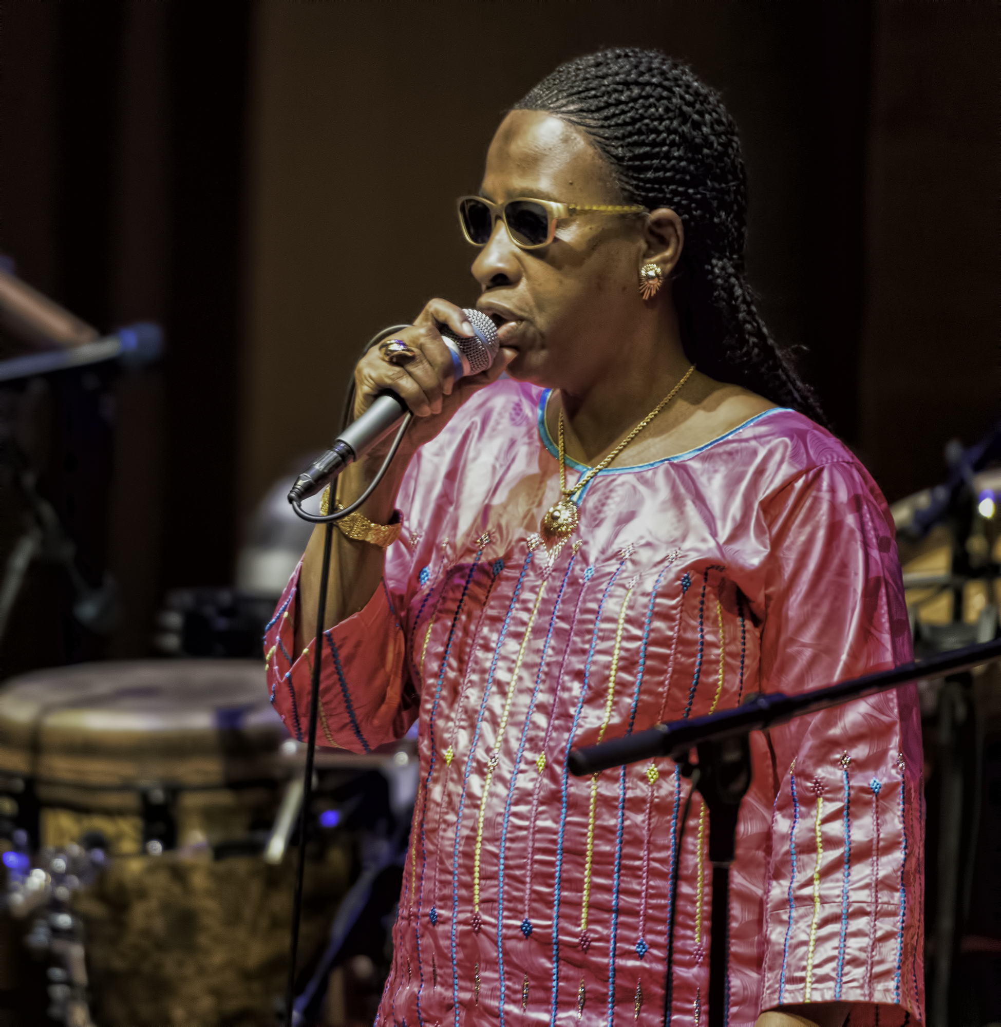 Mariam Doumbia With Amadou At The Musical Instrument Museum (mim) In Phoenix