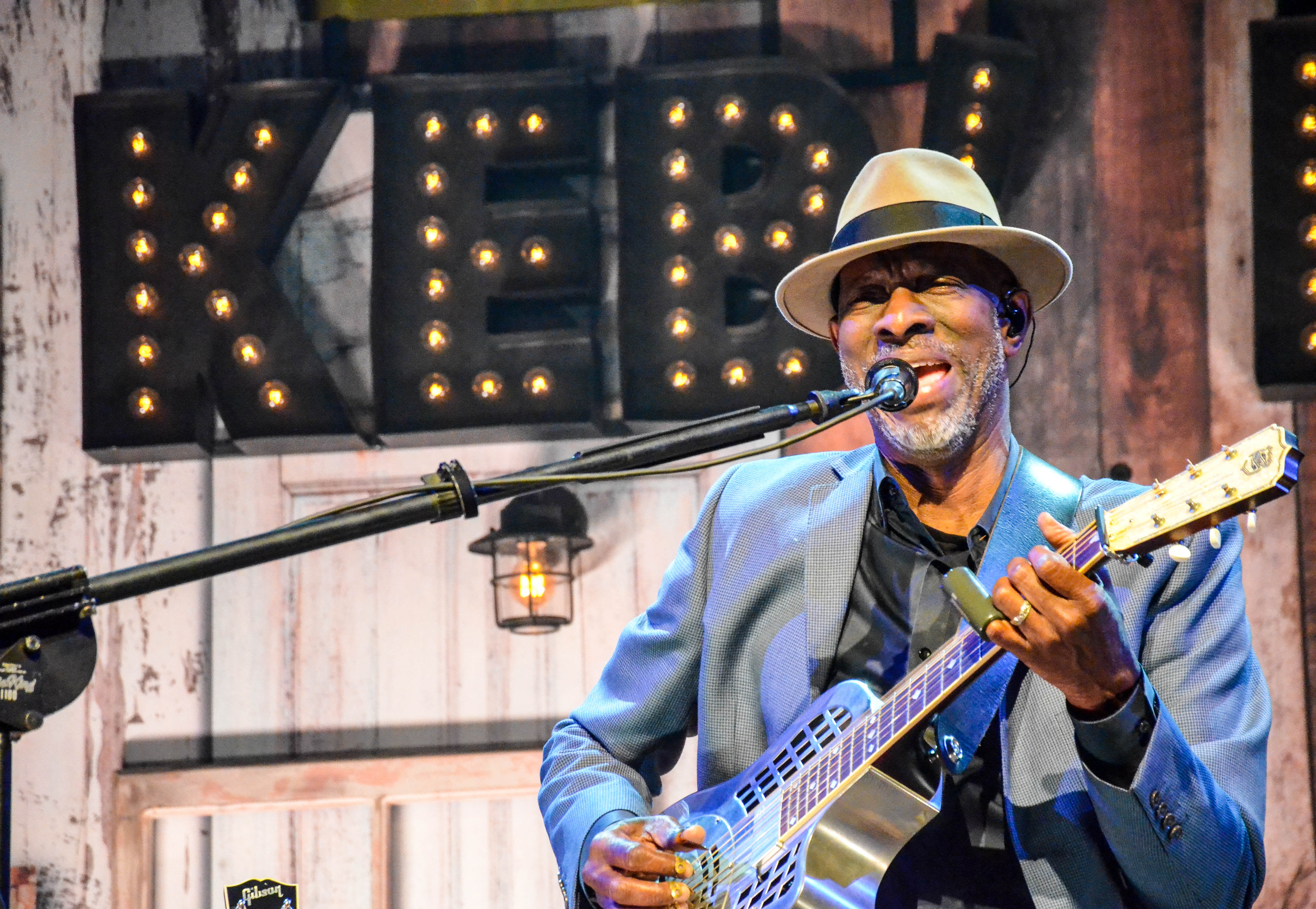 Keb' Mo' and Jontavious Willis at The Space in Westbury on June  19, 2019. 
