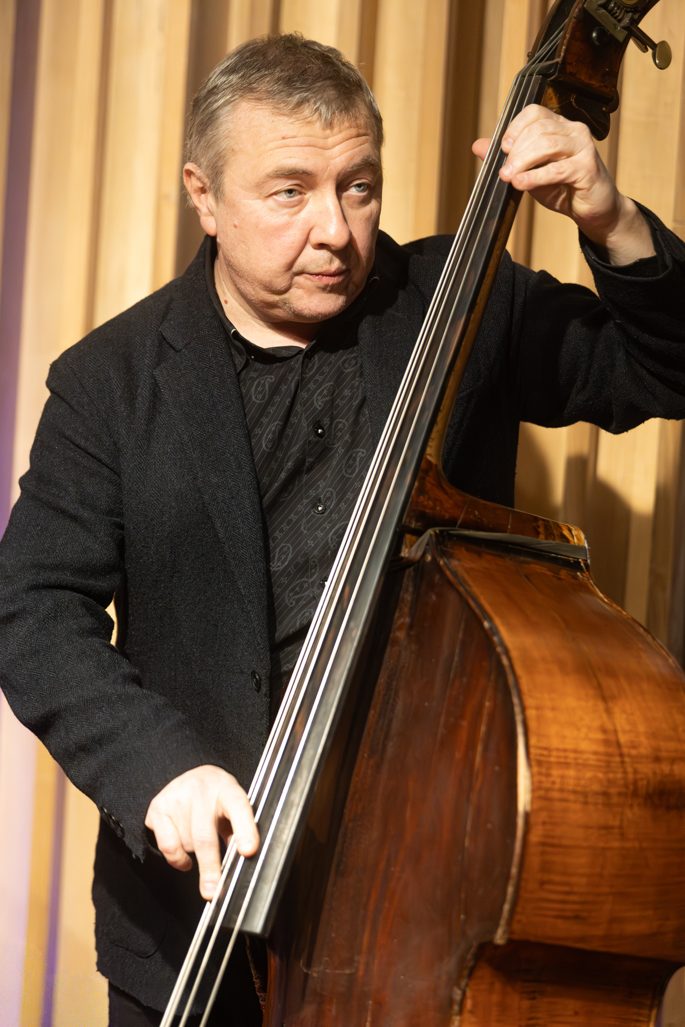 Boris Kozlov on bass