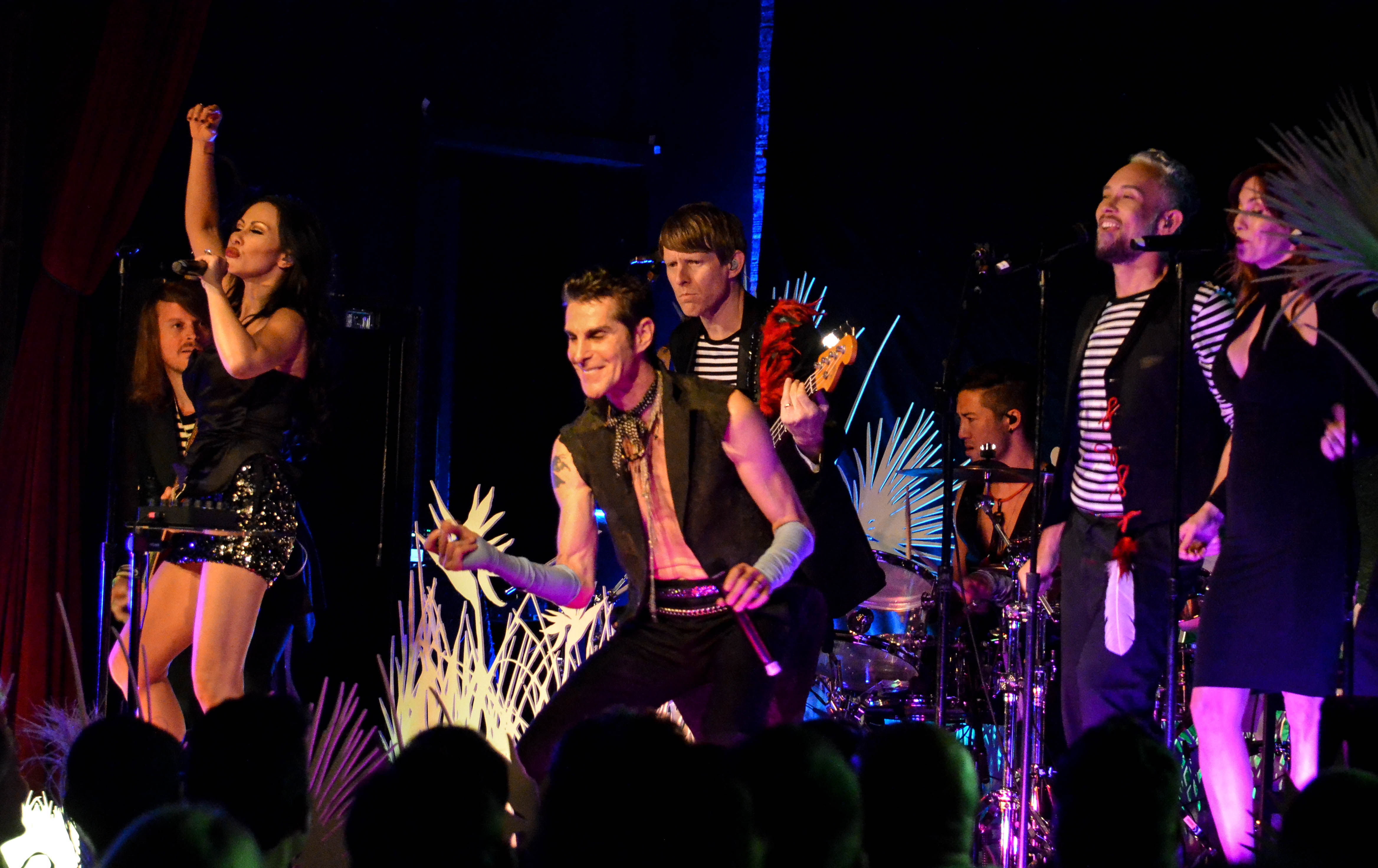 Perry Farrell's Kind Heaven Orchestra at City Winery, NYC on June 14, 2019. 