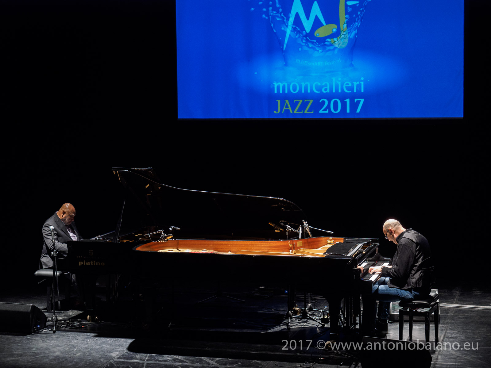 Kenny Barron and Dado Moroni - 4 by Monk by 4, Moncalieri Jazz Festival