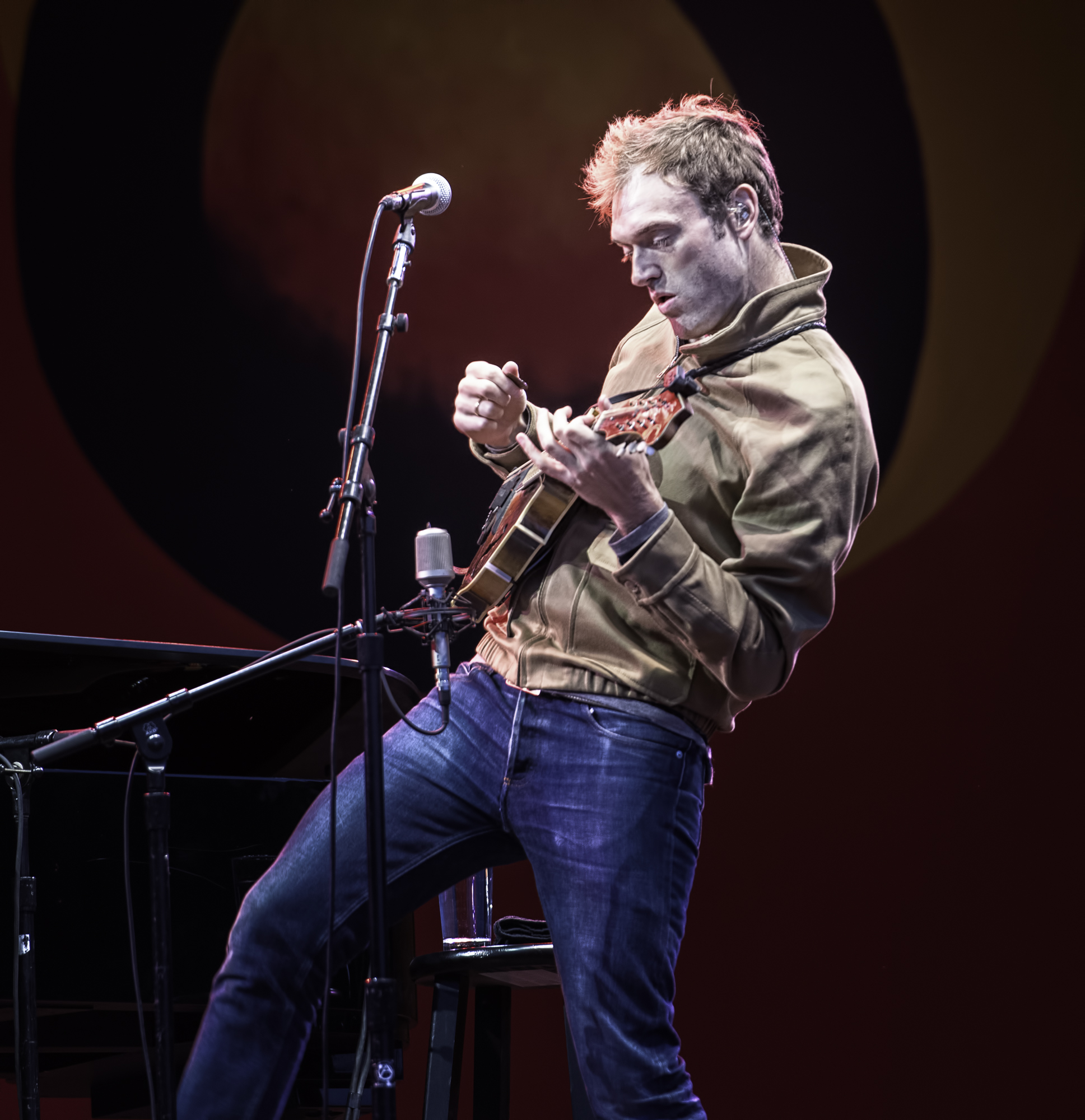 Chris Thile with Brad Mehldau at the Monterey Jazz Festival