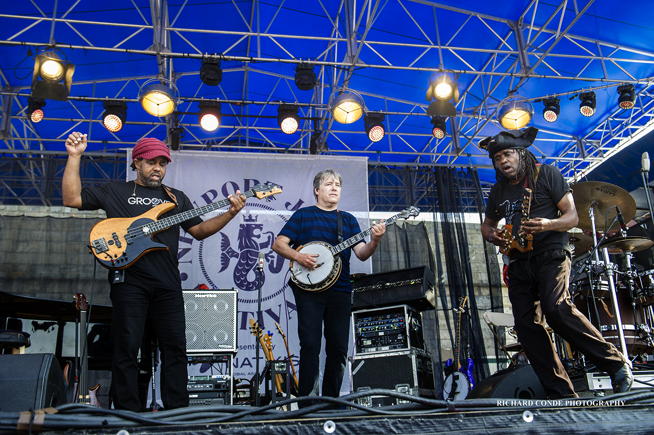 Bela Fleck and the Flecktones at the Newport Jazz Festival