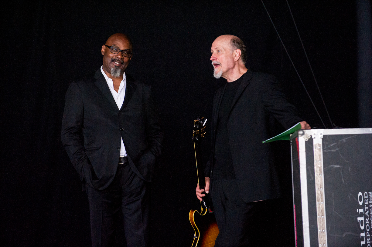 Gerald cannon and john scofield at the saratoga jazz festival 2013