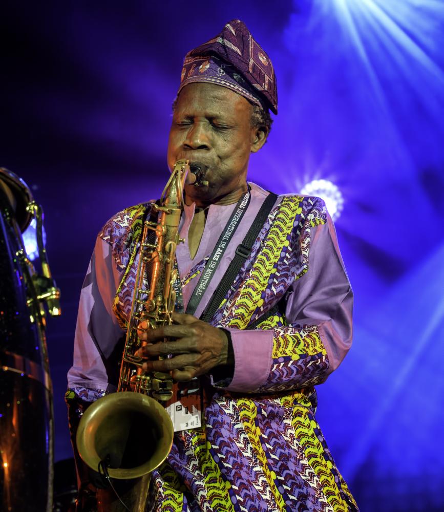 Julius Orlando Ekomode at the Montreal International Jazz Festival 2016