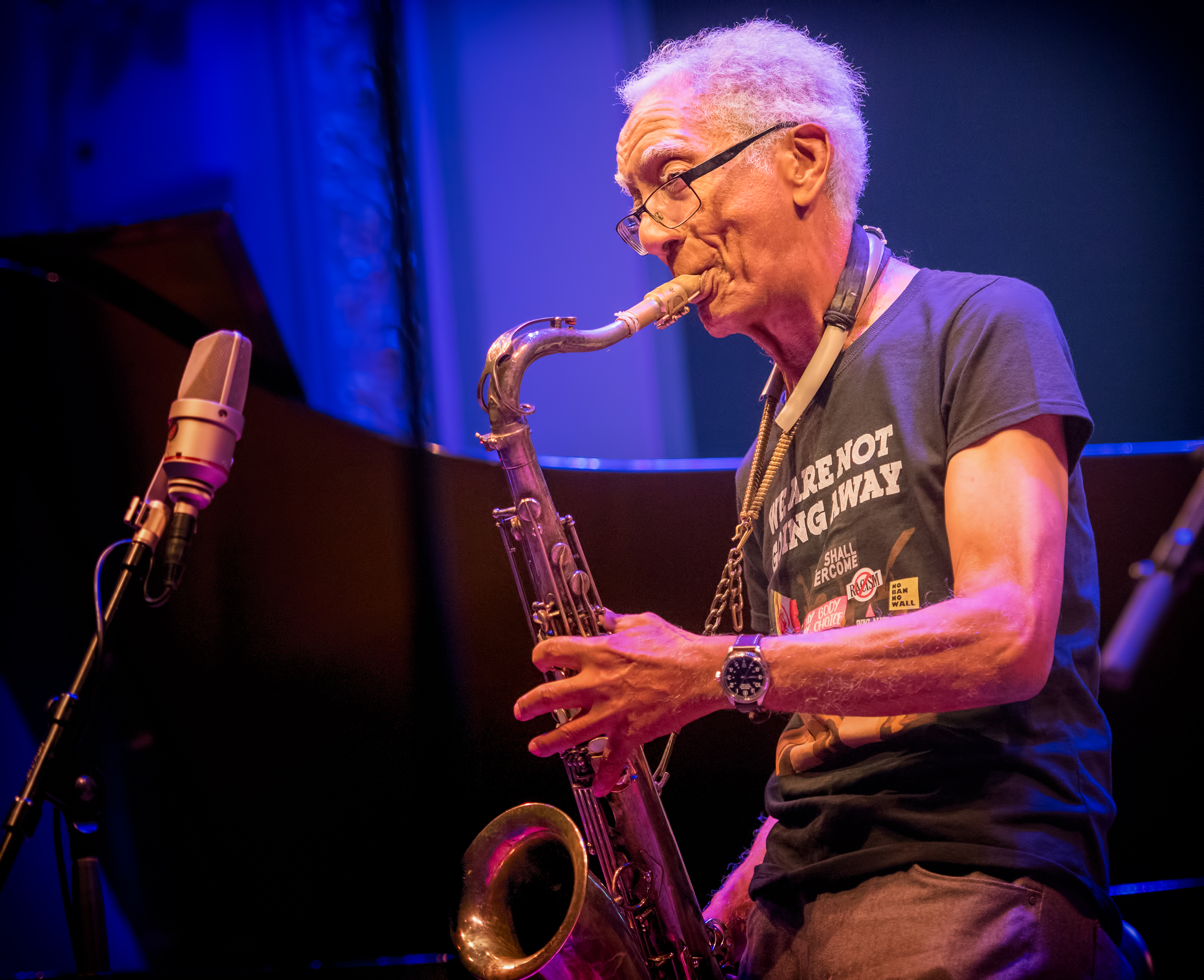 Kidd Jordan with the Dave Burrell Quintet At the Vision Festival 2018