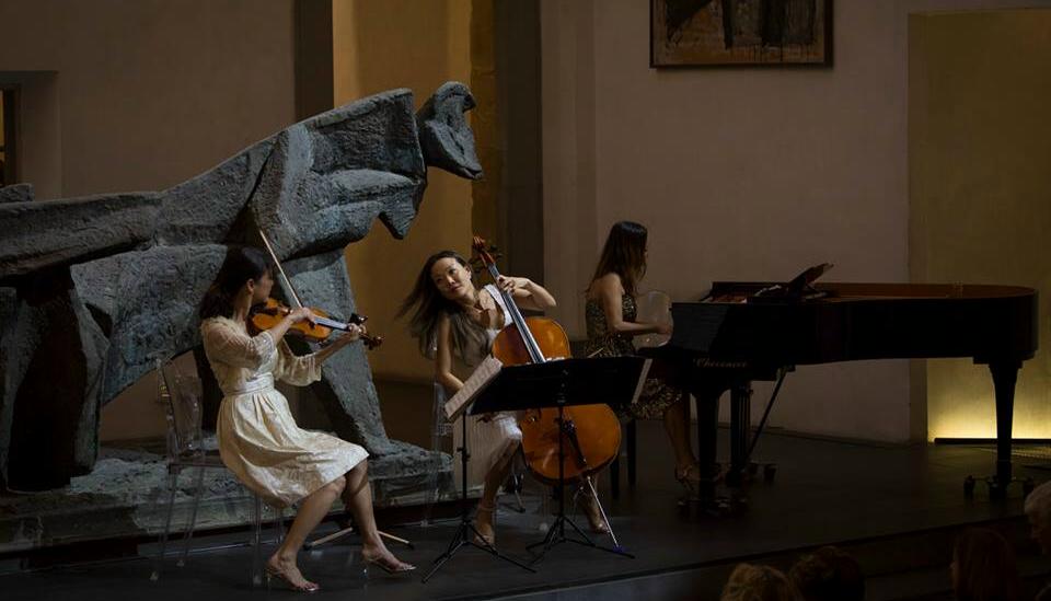 The Ahn Trio, Museo Marini, Florence, Italy, 27 April 2017