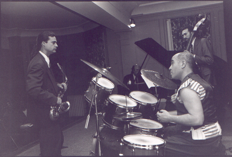 Dennis Mitcheltree at Brooklyn Conservatory with Jim McNeely, Bob Moses and Jesse Crawford, 1994