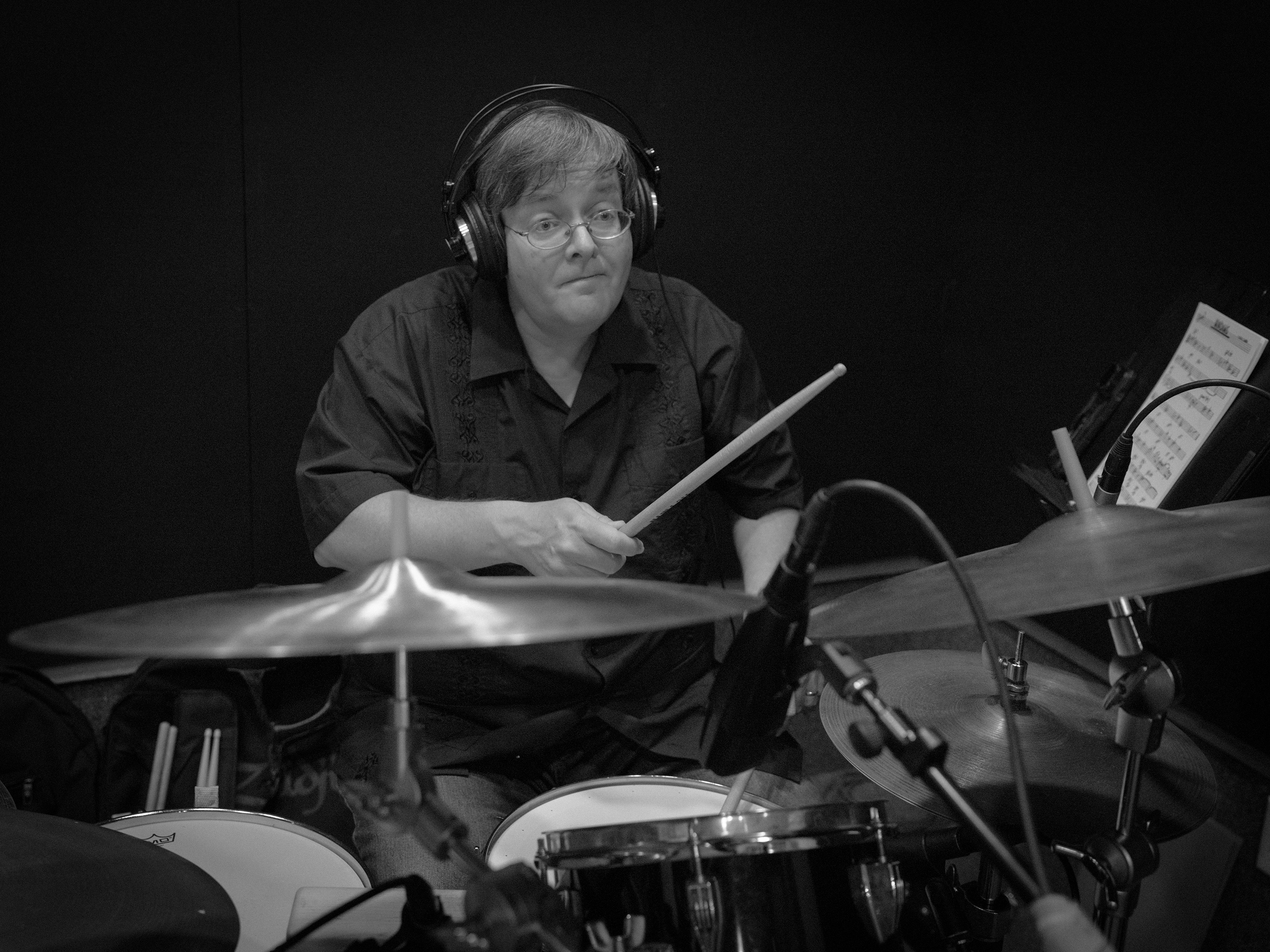 Paul Hannah Recording "Chicklets" in LA