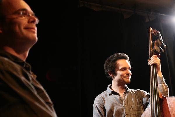 Michel Wintsch and Banz Oester with "Quartier Lointain Feat. Banz Oester" at L'Ecurie, Geneva, Switzerland, 2005