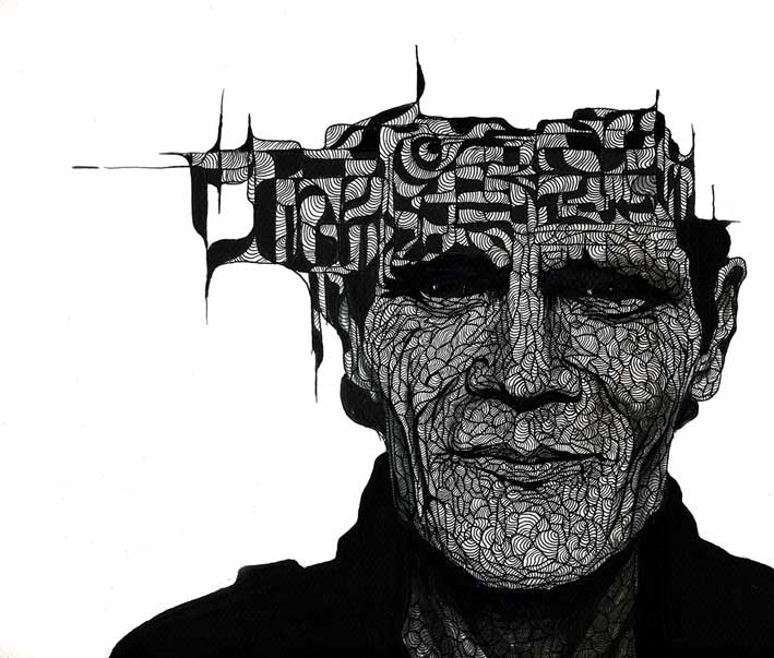 Chet Baker Drawing 2006