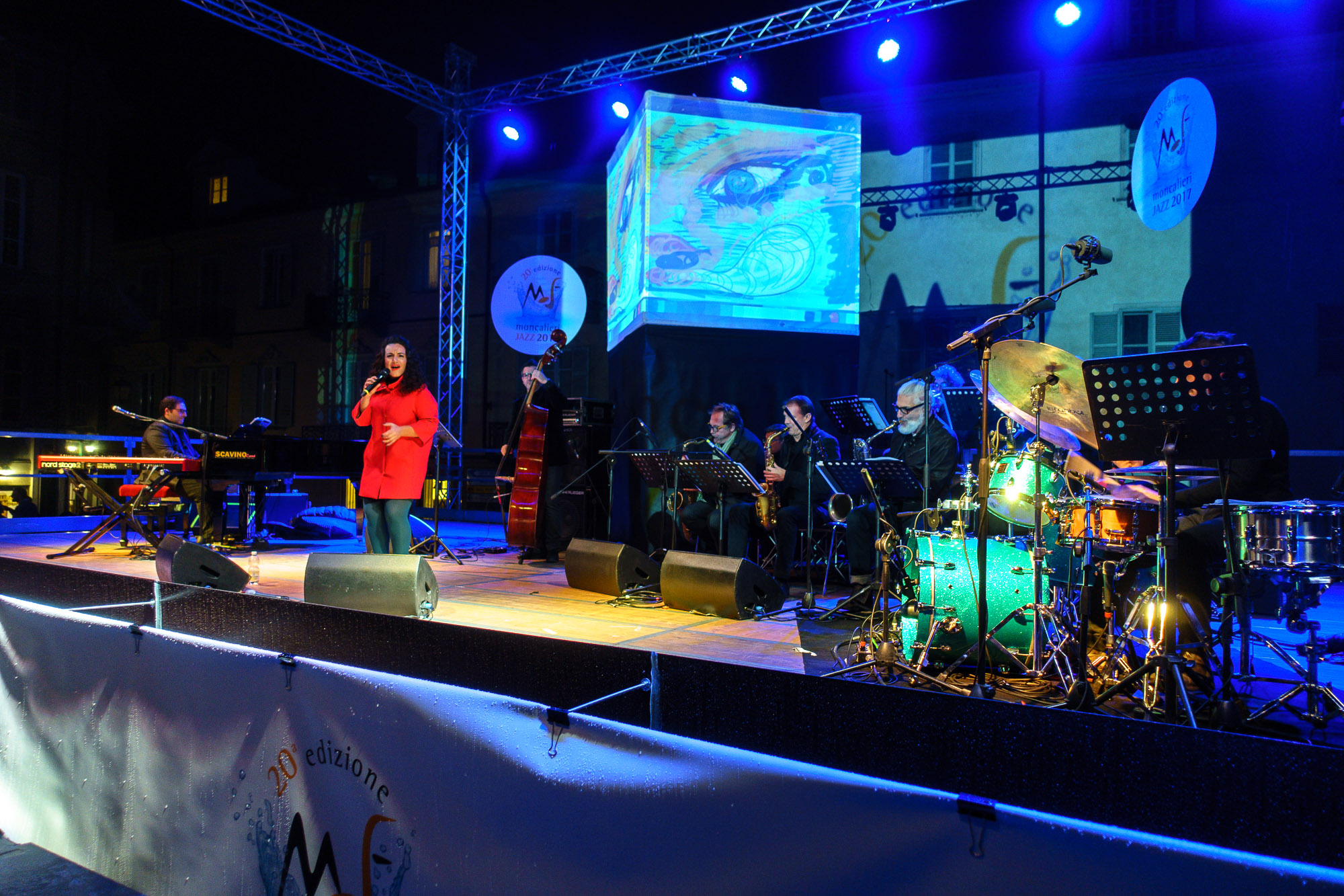 Simona de Rosa and MJF Jazz Orchestra - "With respect to Ella"