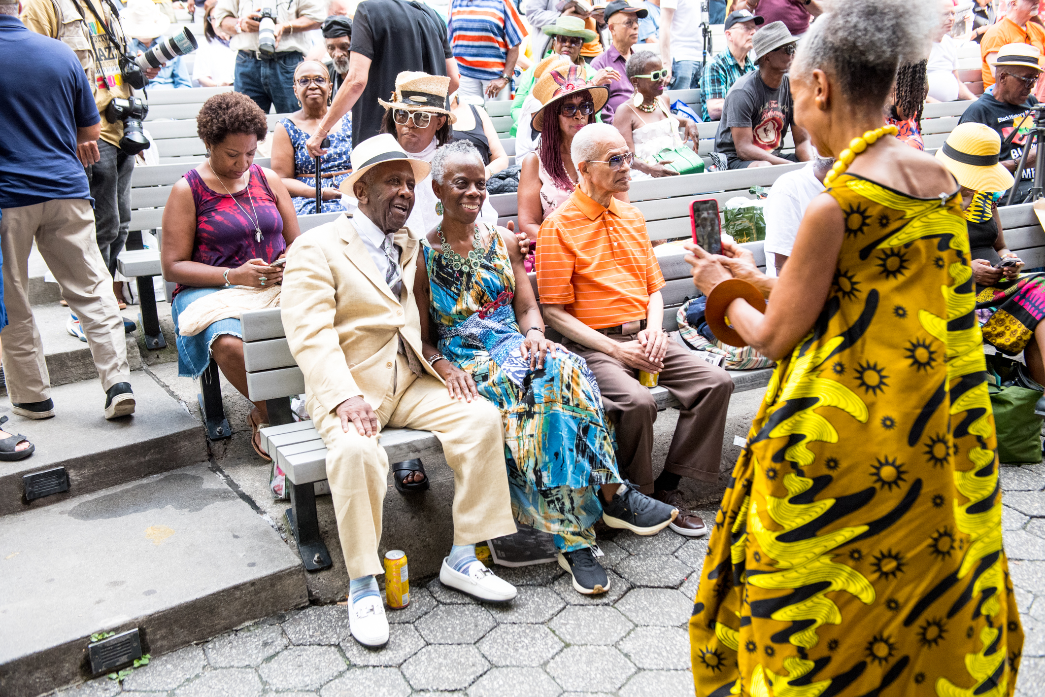 Jazz Fans at the 2023 Charlie Parker Jazz Festival