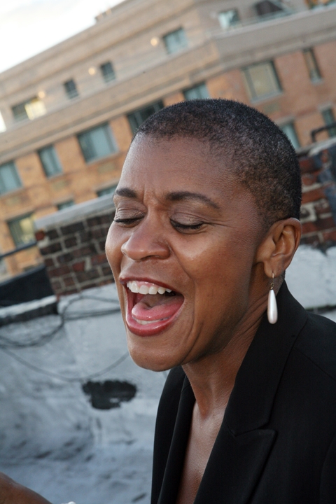 Singing on Rooftop in West Village, Nyc