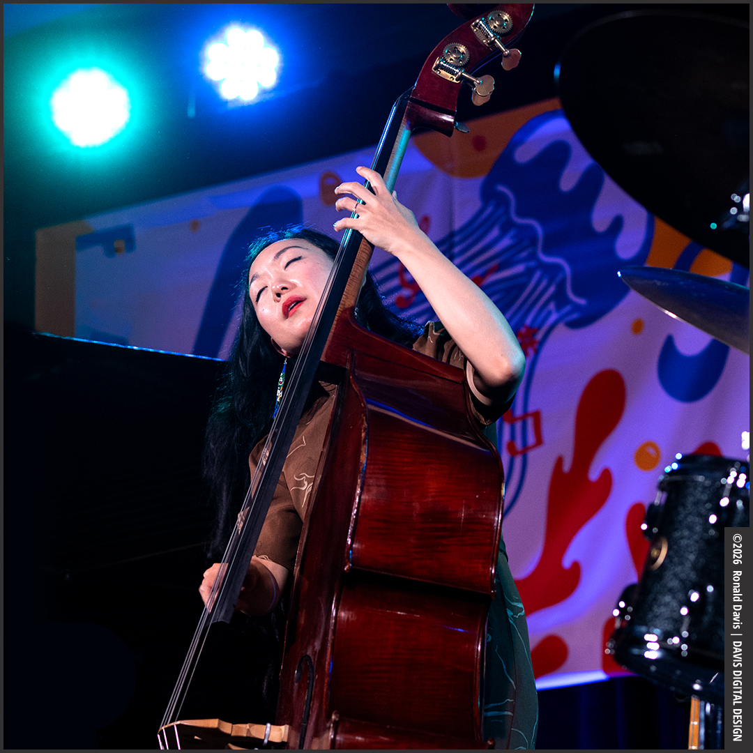 Linda May Han Oh  — jazz photo by Ronald Davis | All About Jazz