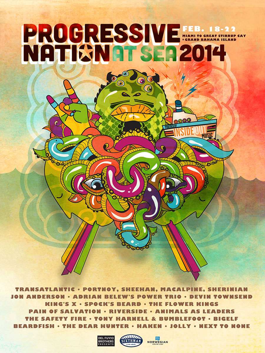 Progressive nation at sea 2014