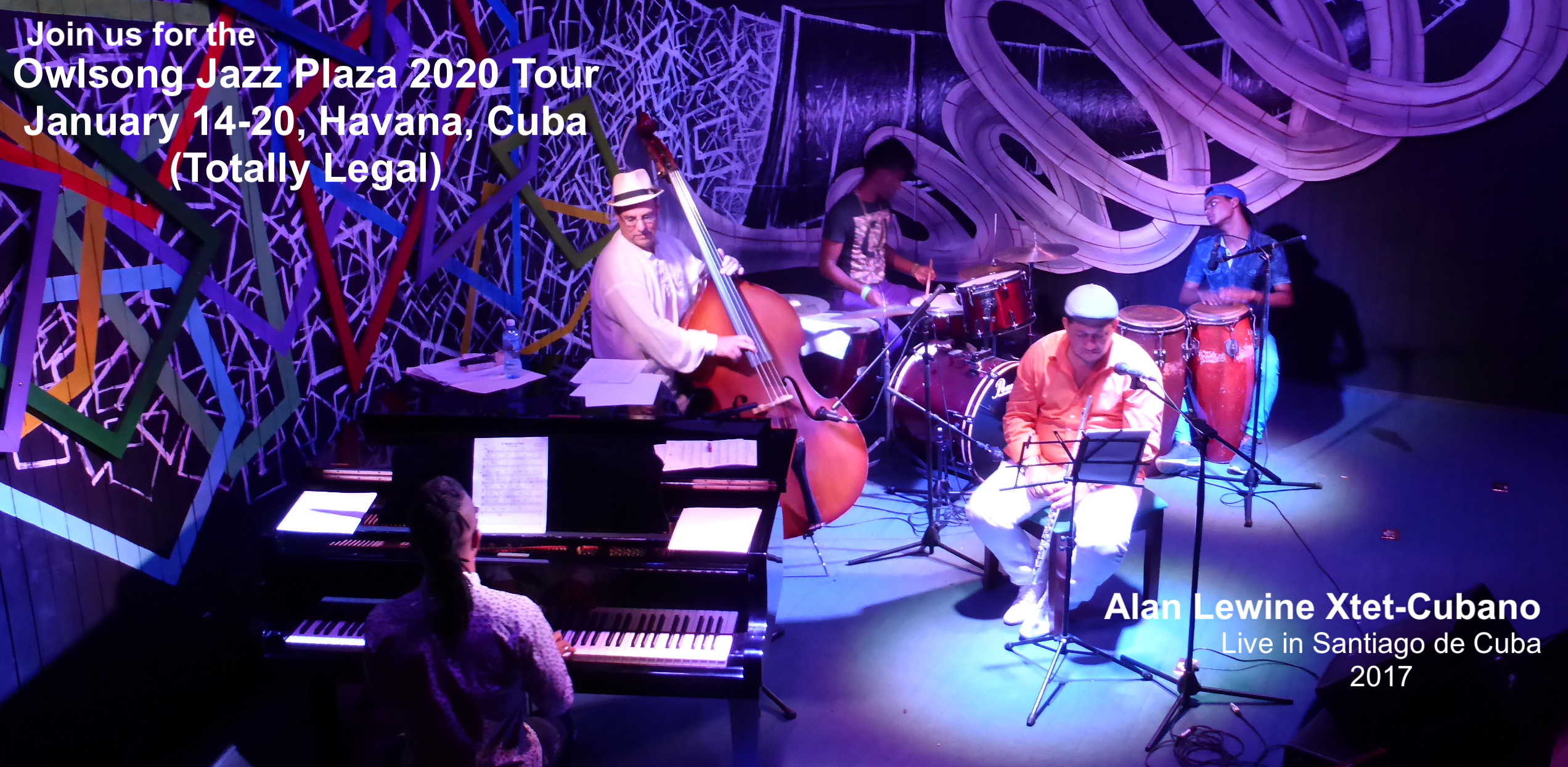 Alan Lewine Xtet - Coming to Havana Jazz Plaza