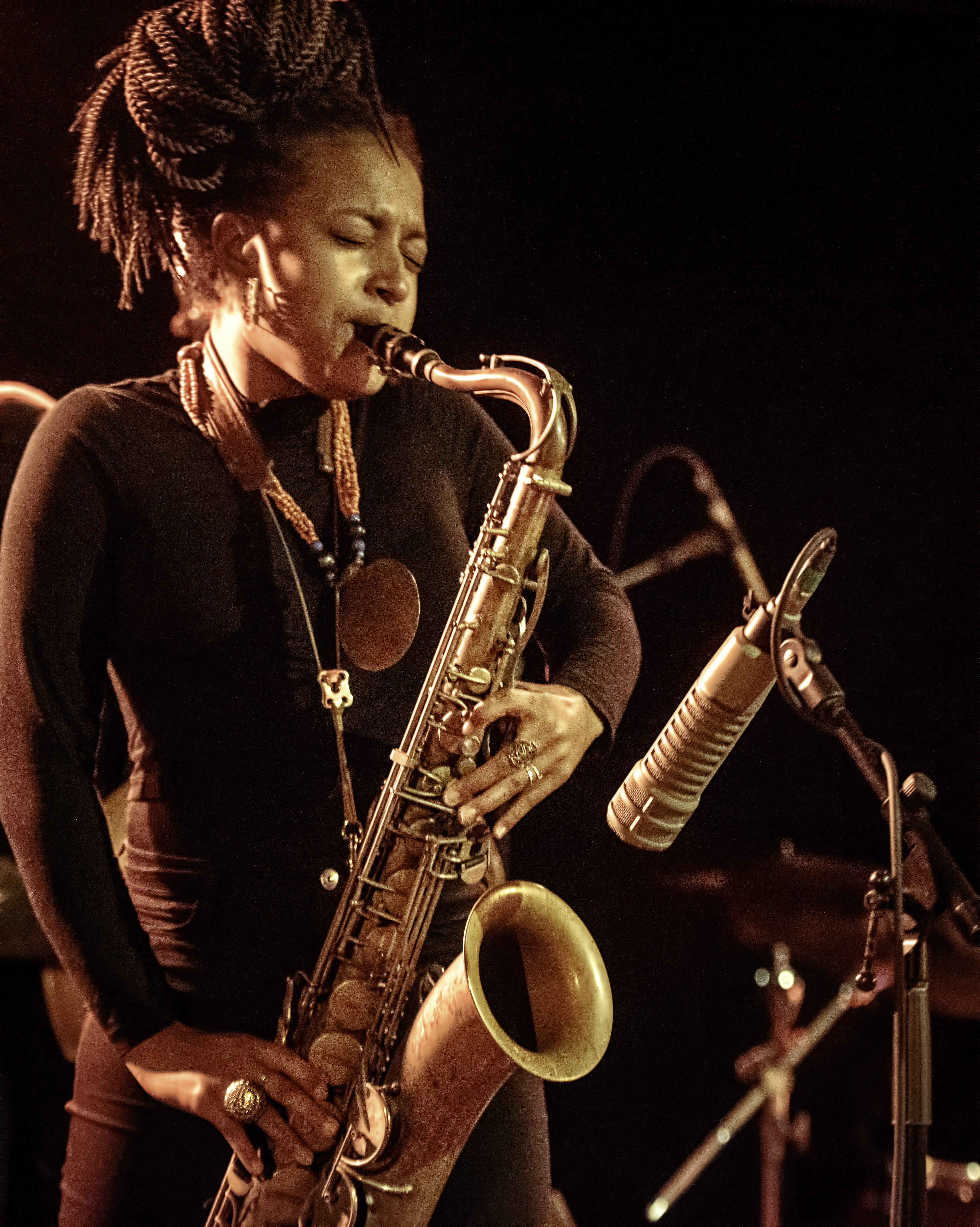 Nubya Garcia at the NYC Winter Jazzfest 2019