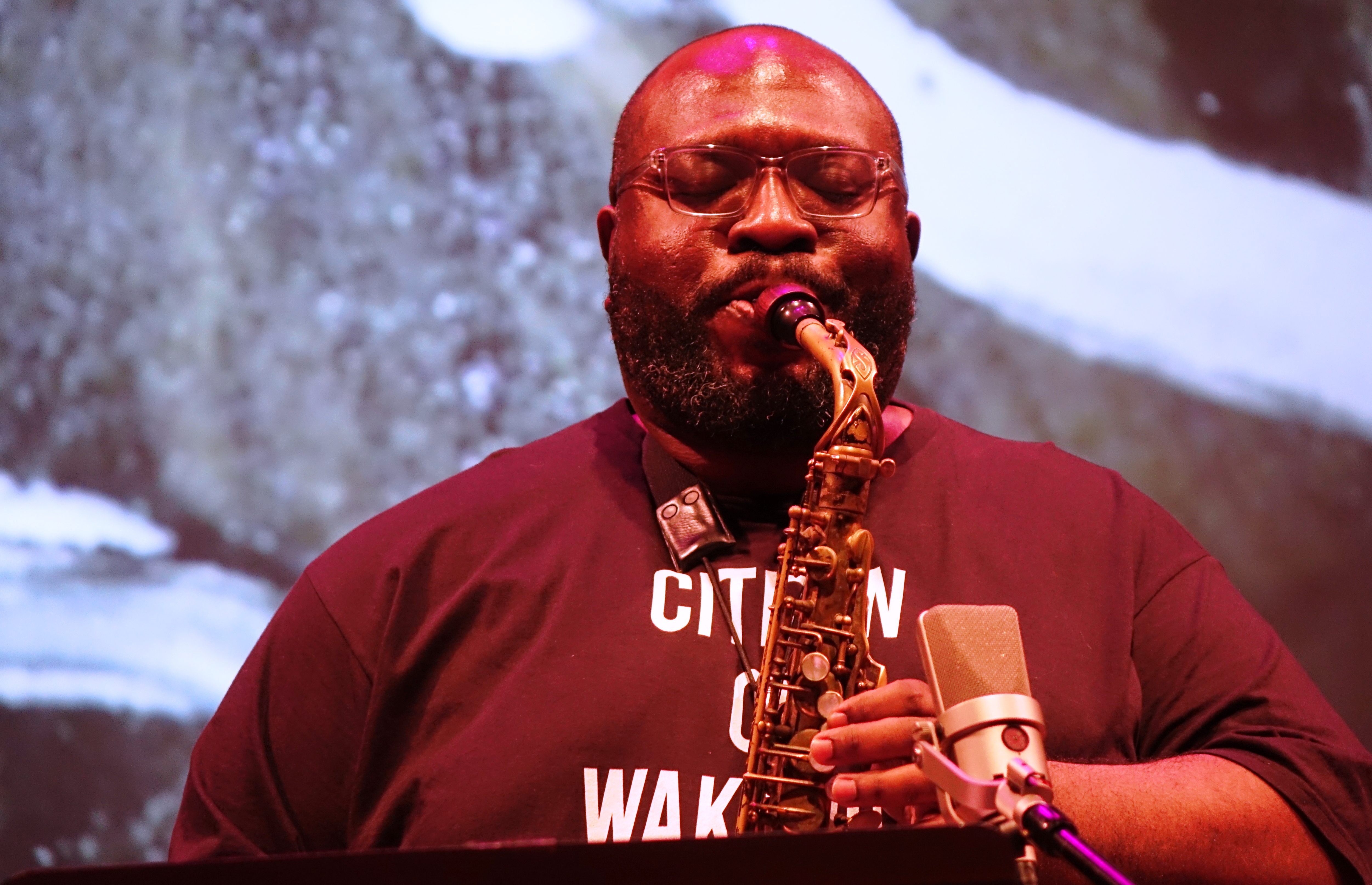 Darius Jones at the Vision Festival at Roulette, Brooklyn in May 2018