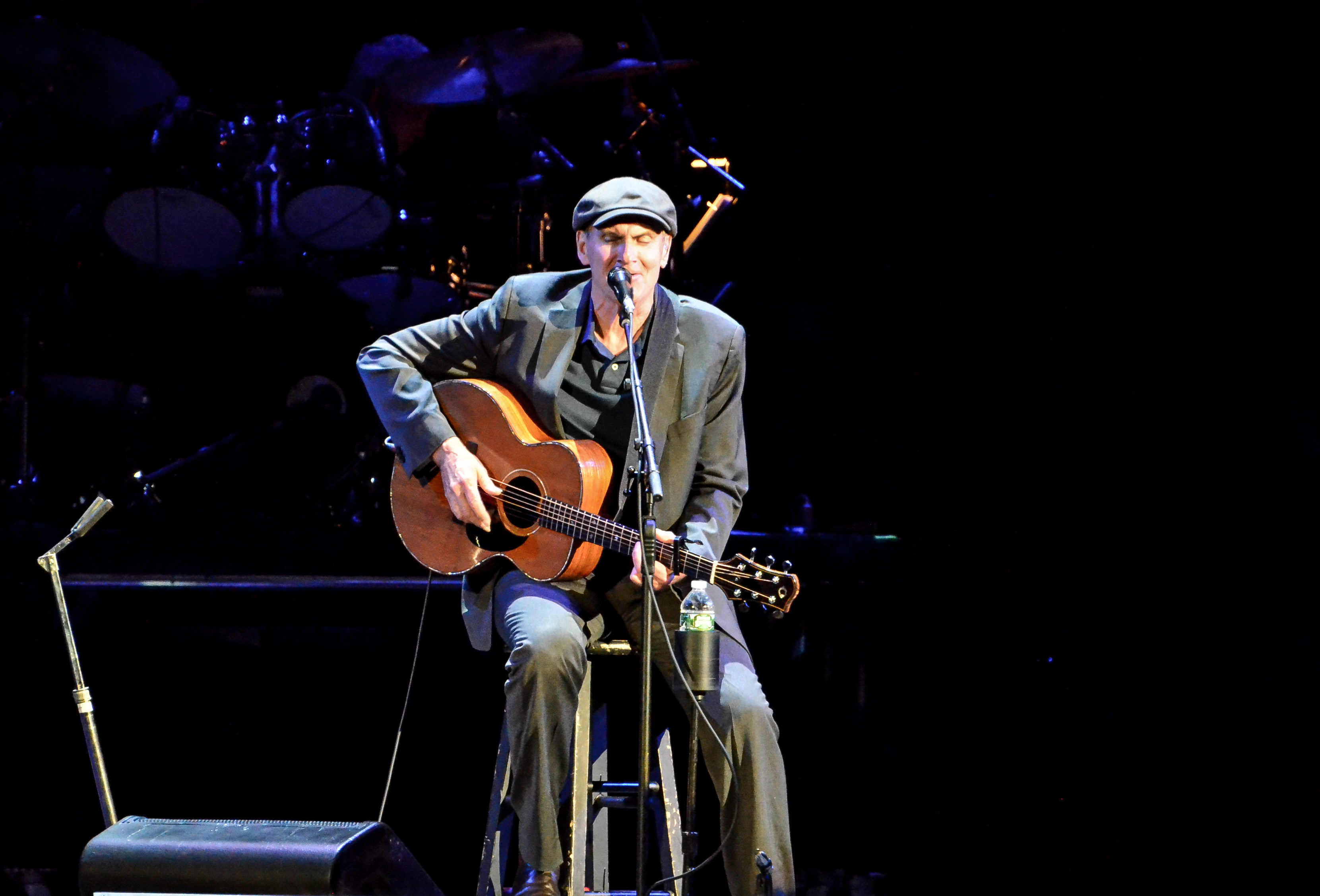 James Taylor at the Prudential Center in Newark, NJ.