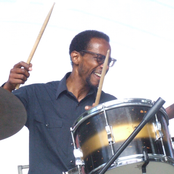 Brian Blade Leading His Fellowship Band at 2010 Chicago Jazz Festival