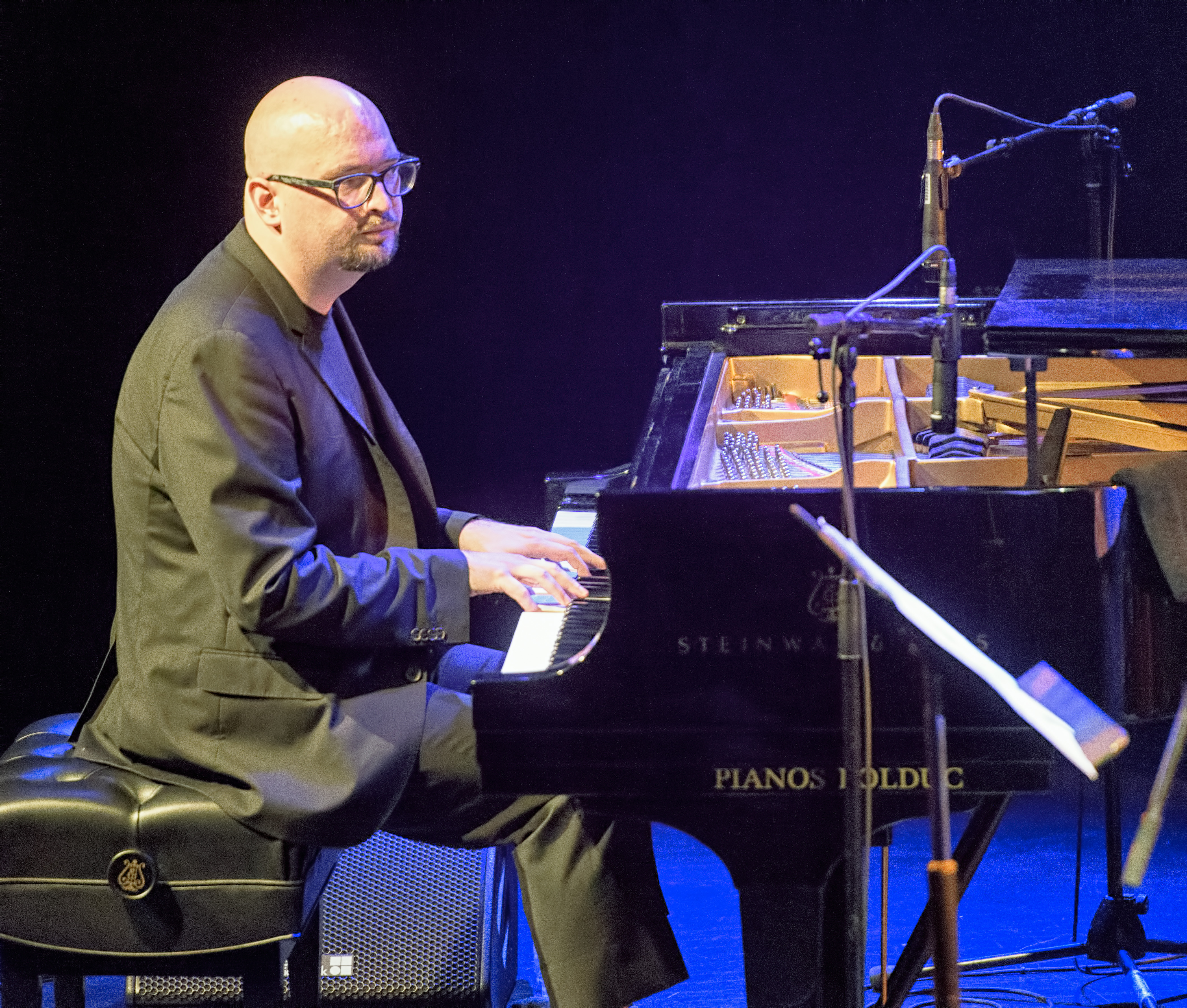 Ethan Iverson with the Bad Plus at The Montreal International Jazz Festival 2017