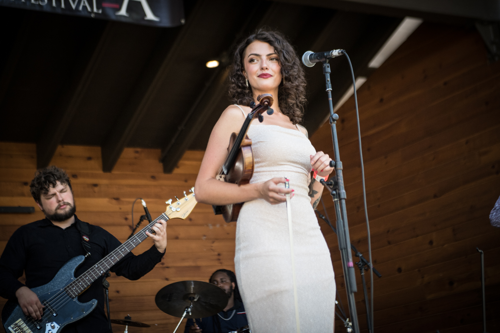 Emmaline at the 2022 Saratoga Jazz Festival