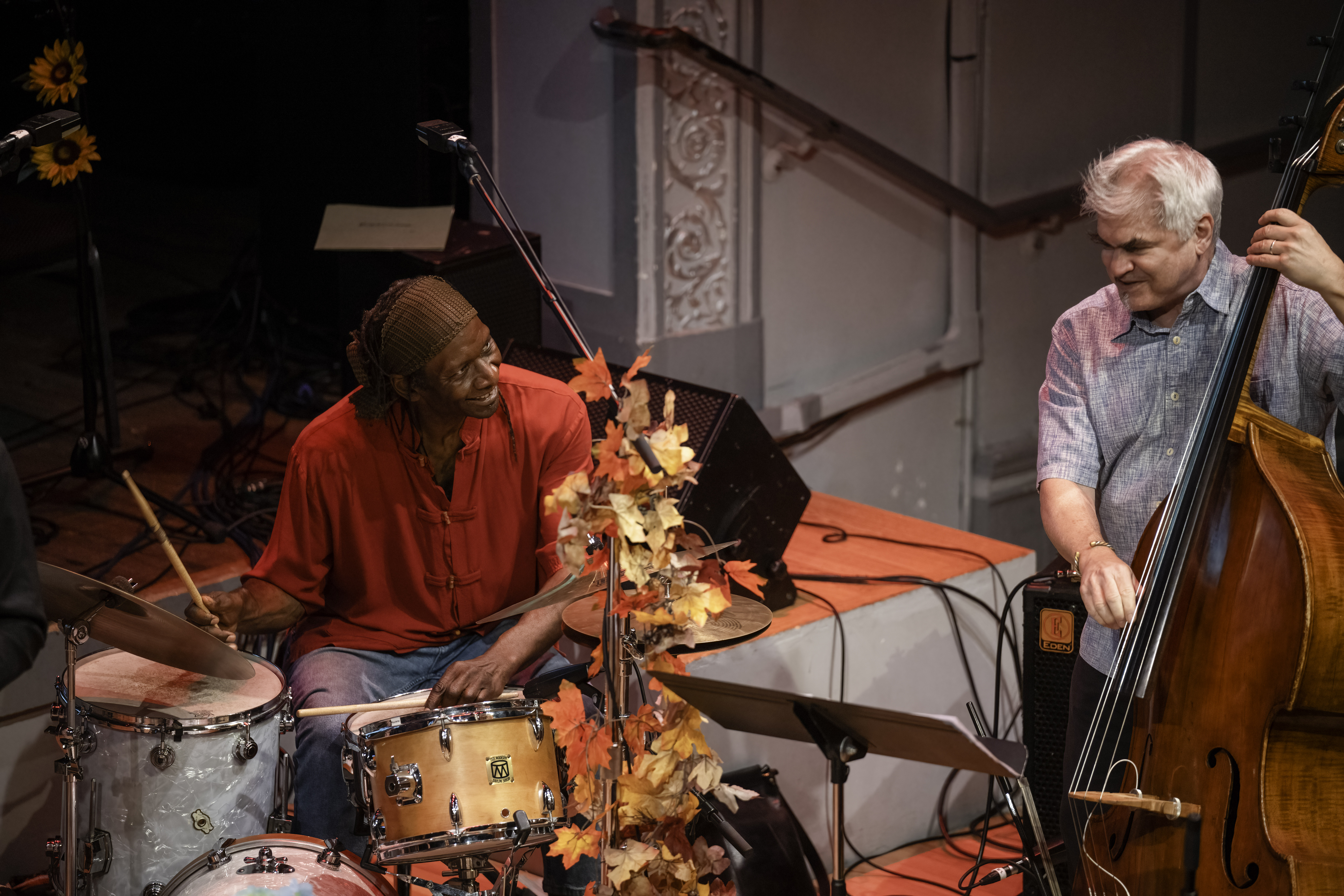 Hamid Drake and Ken Filiano Celebrating William Parker at the Vision Festival 2024