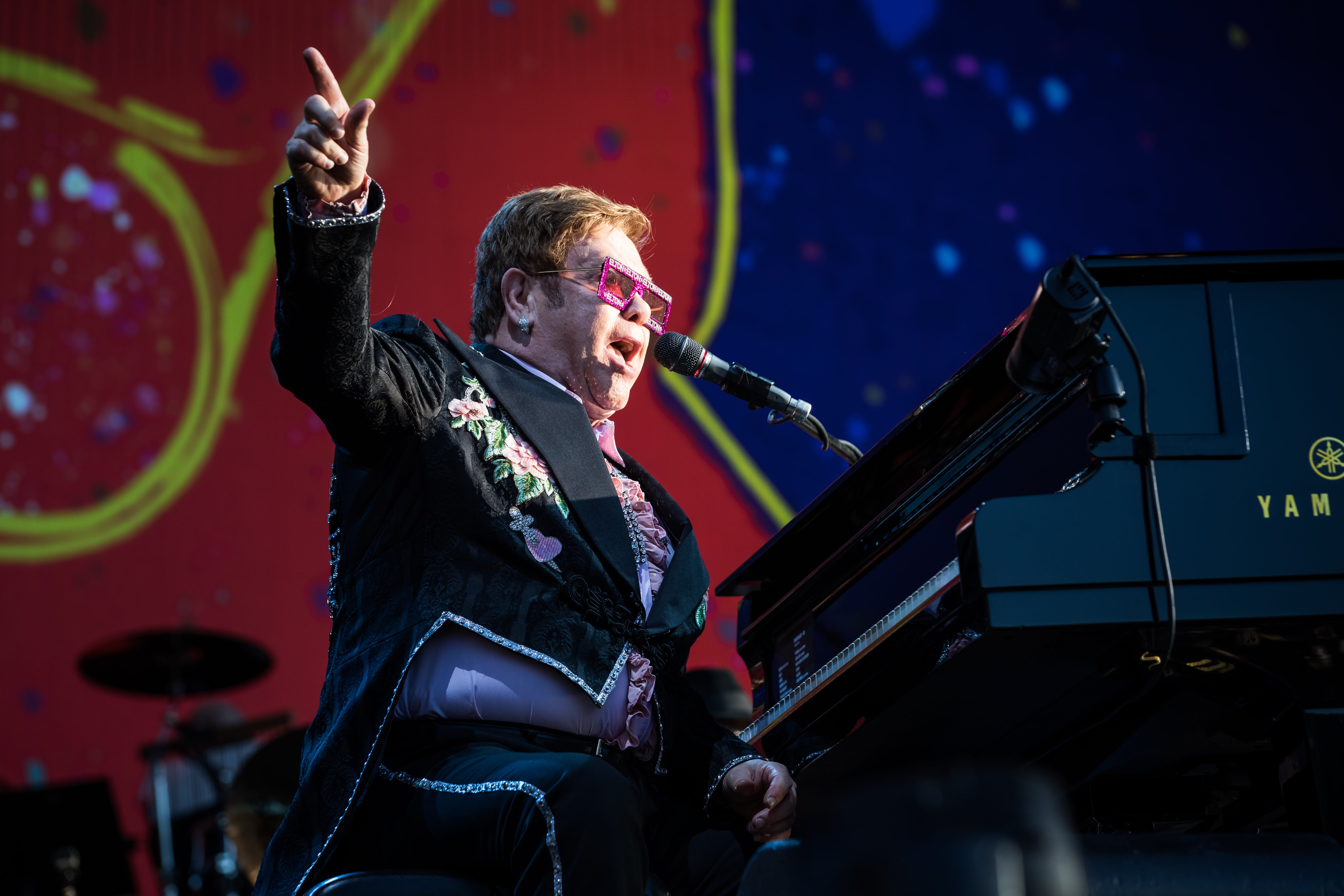 Elton John at the Montreux Jazz festival 