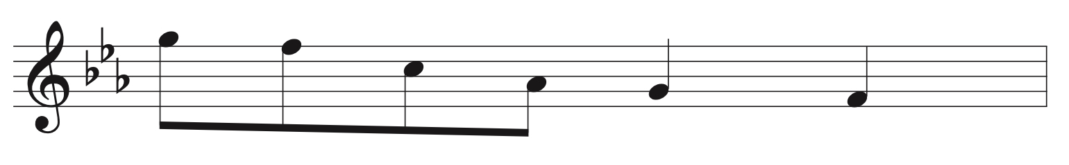 Example 7 Evans Lick — jazz photo by Kurt Ellenberger | All About Jazz