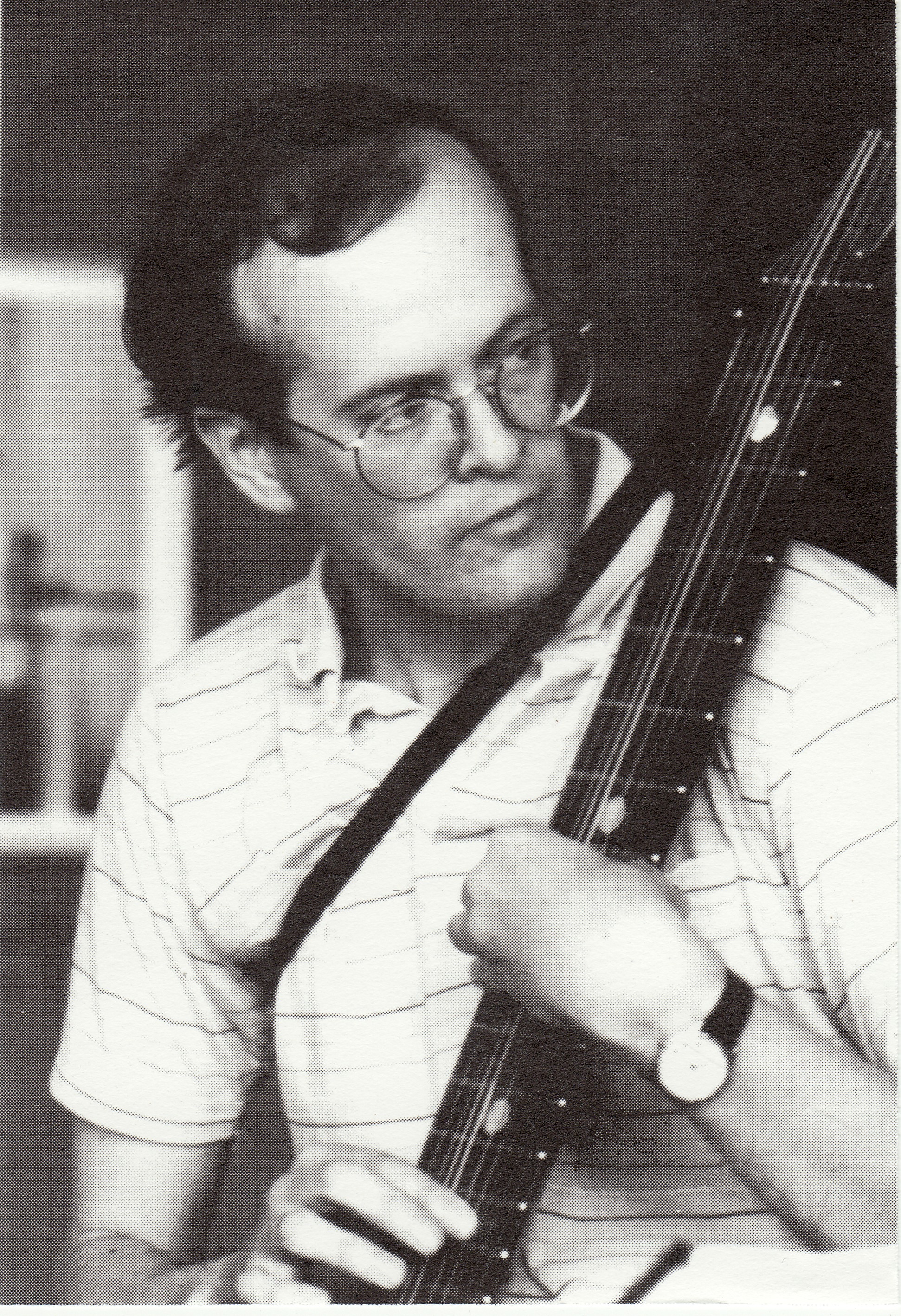 Frank Jolliffe with Chapman Stick