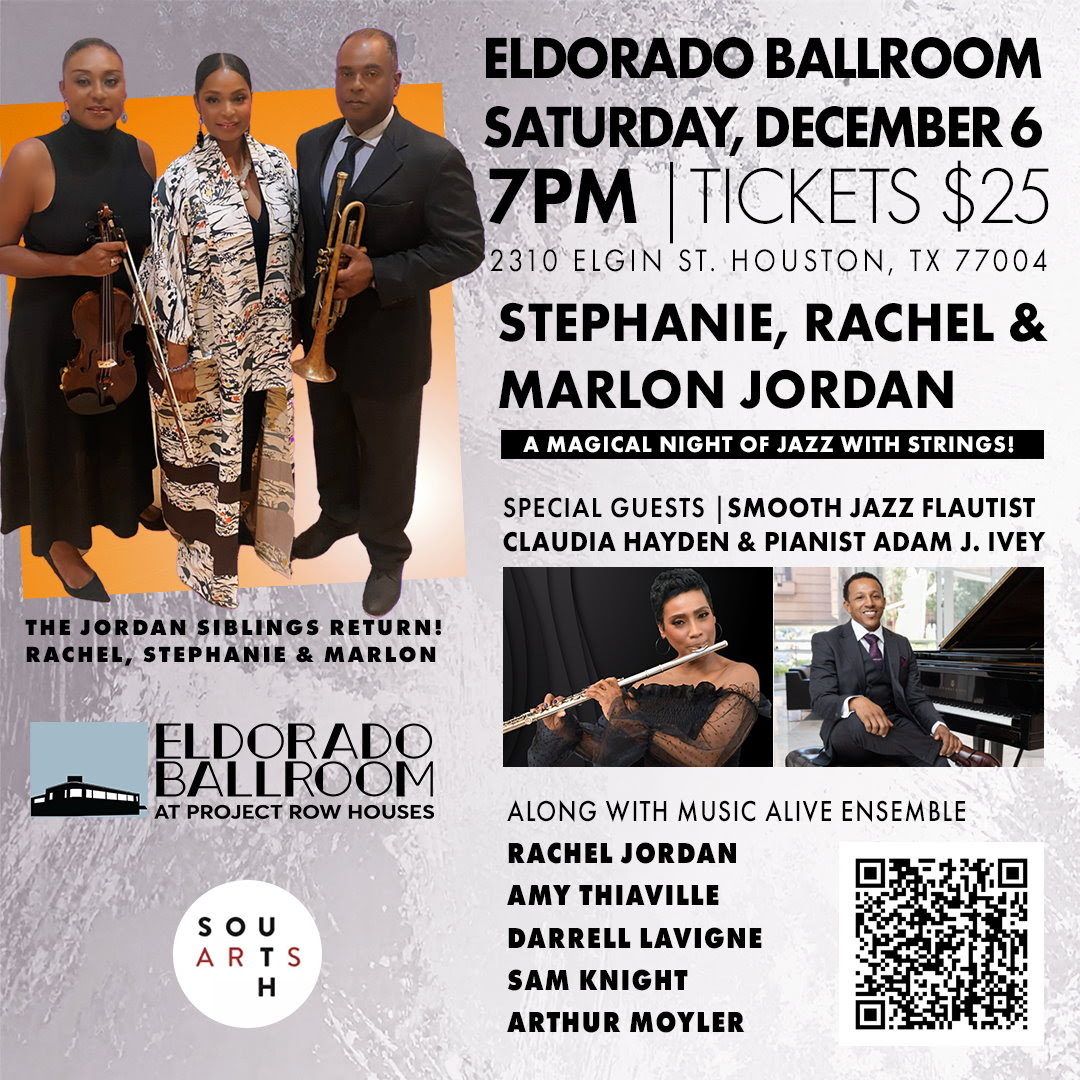 Experience Stephanie, Rachel, and Marlon Jordan in the Eldorado Ballroom