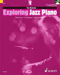 Tim Richards - Exploring Jazz Piano Vol 1 Book