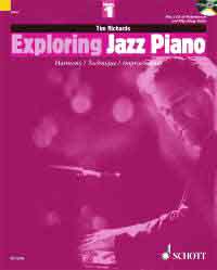 Tim Richards - Exploring Jazz Piano Vol 1 Book