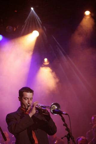 Loic Burdin or Guillaume Lavallard with "Lebocal" at the Parc la Grange, Musiques En Ete, Geneva, Switzerland,2005