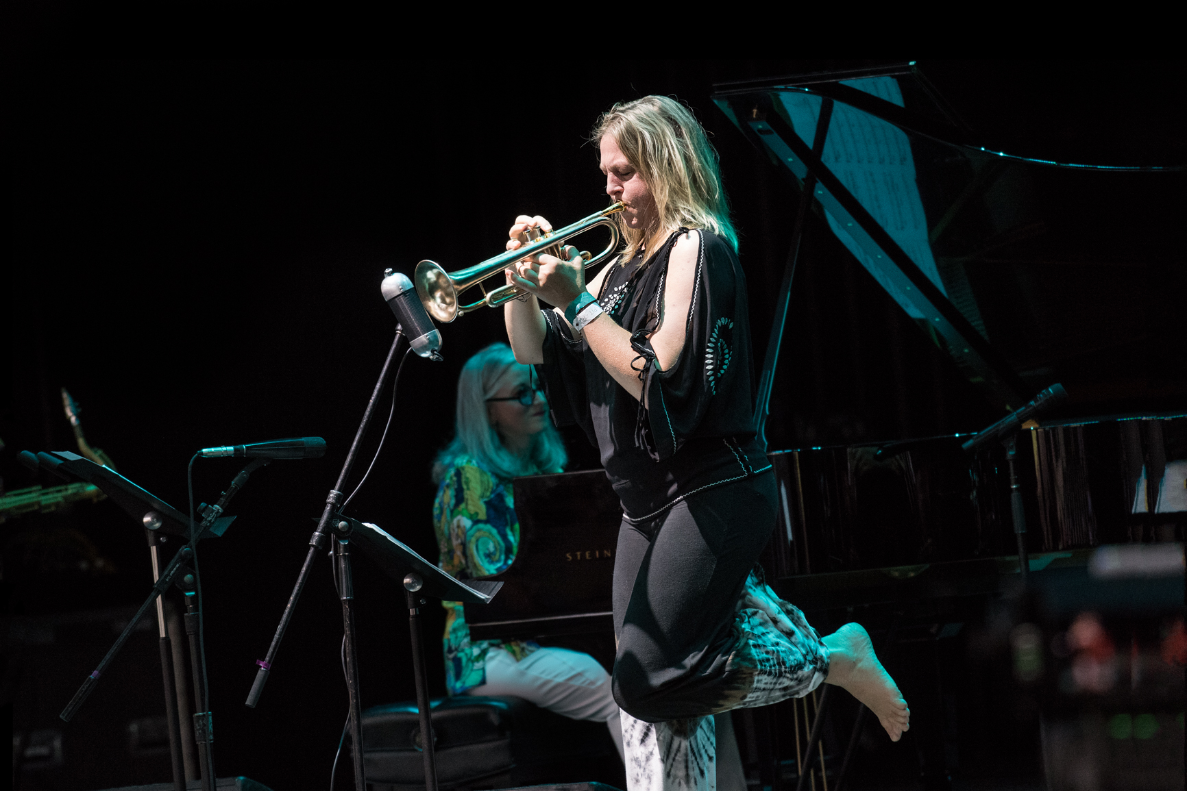 Ingrid Jensen at the 2021 Freihofer's Saratoga Jazz Festival