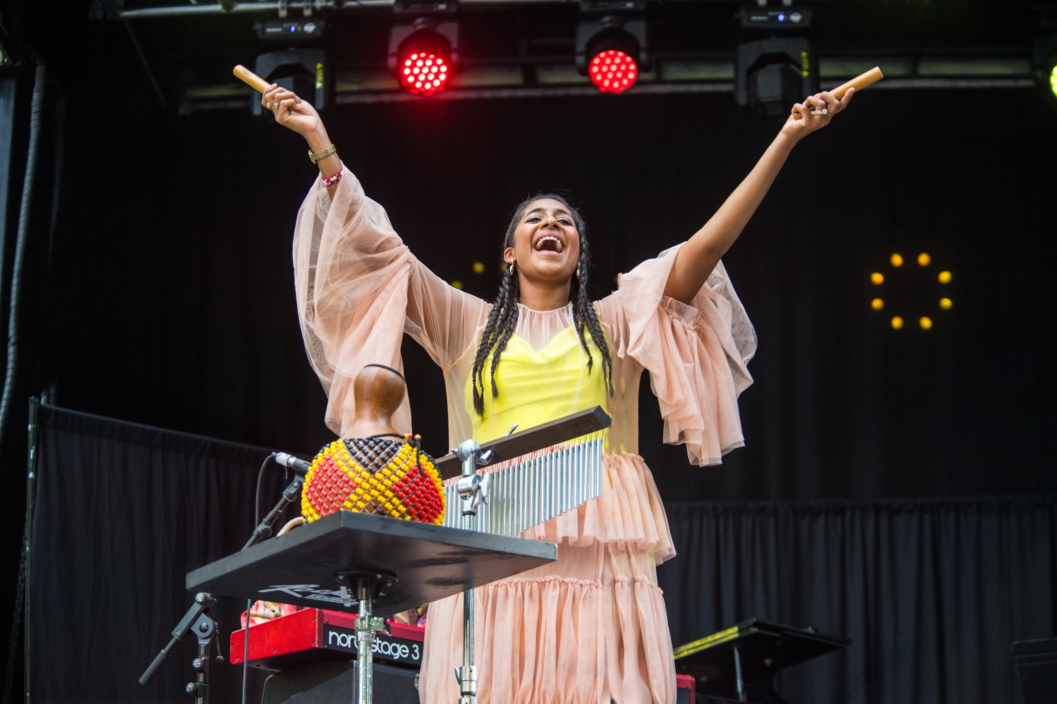 Andromeda Turre at the 2023 Charlie Parker Jazz Festival