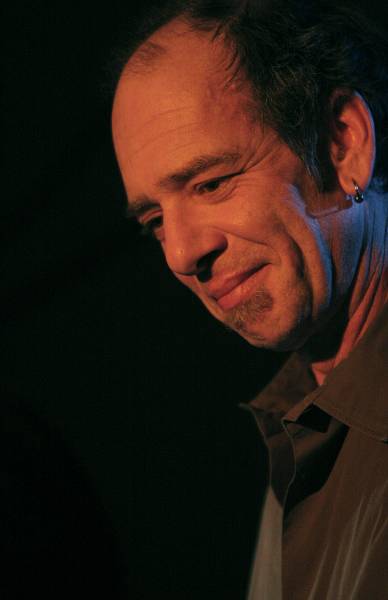 Jean-Jacques Pedretti with "Kawthar" at Catalyse, Geneva, Switzerland, April 2006