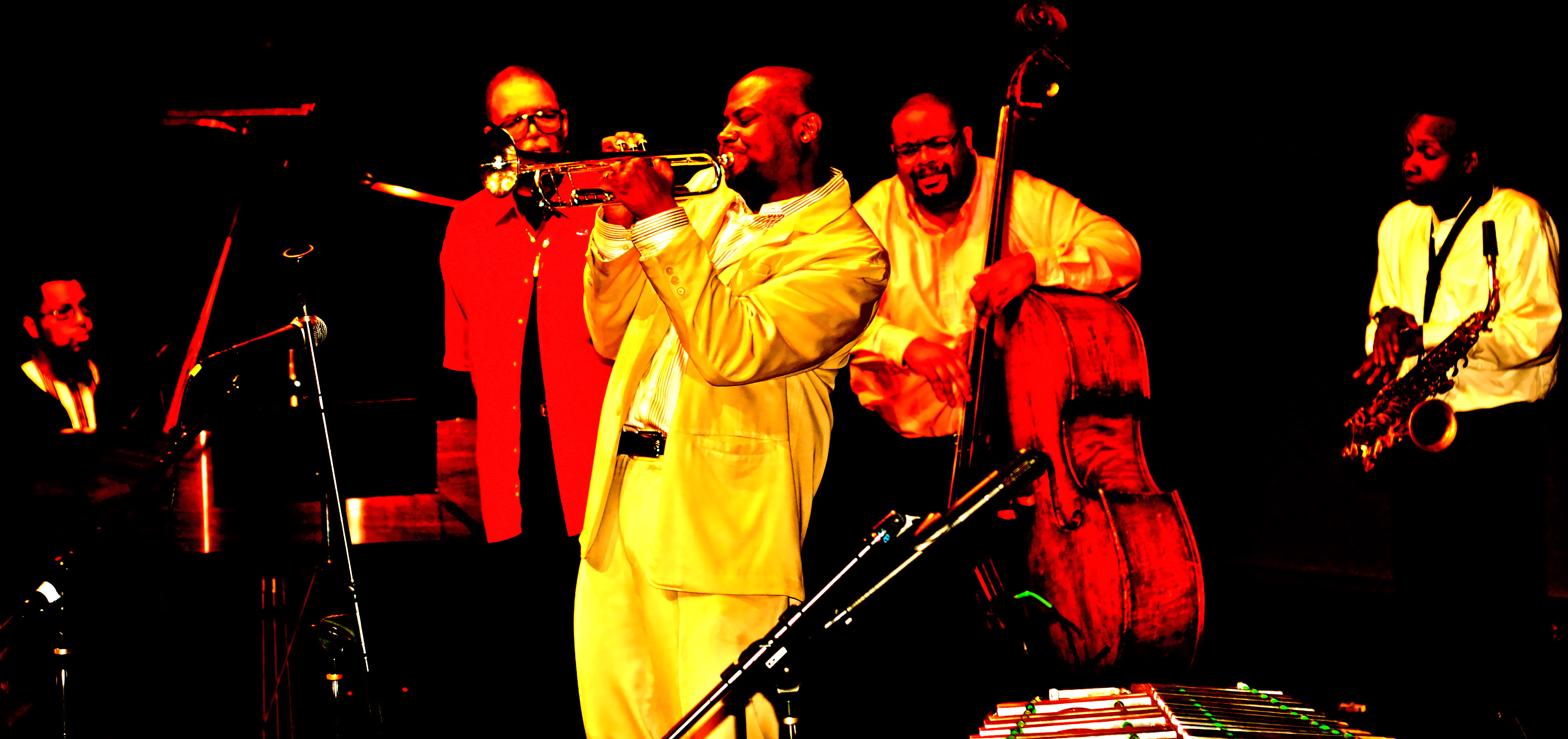 Tony Campbell on Sax