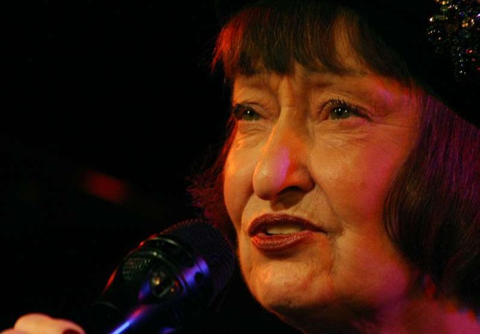 Sheila Jordan with "Sheila Jordan & le Trio Fort,Believe in Jazz" at the Amr, Sud Des Alpes, Geneva, Switzerland, 2005